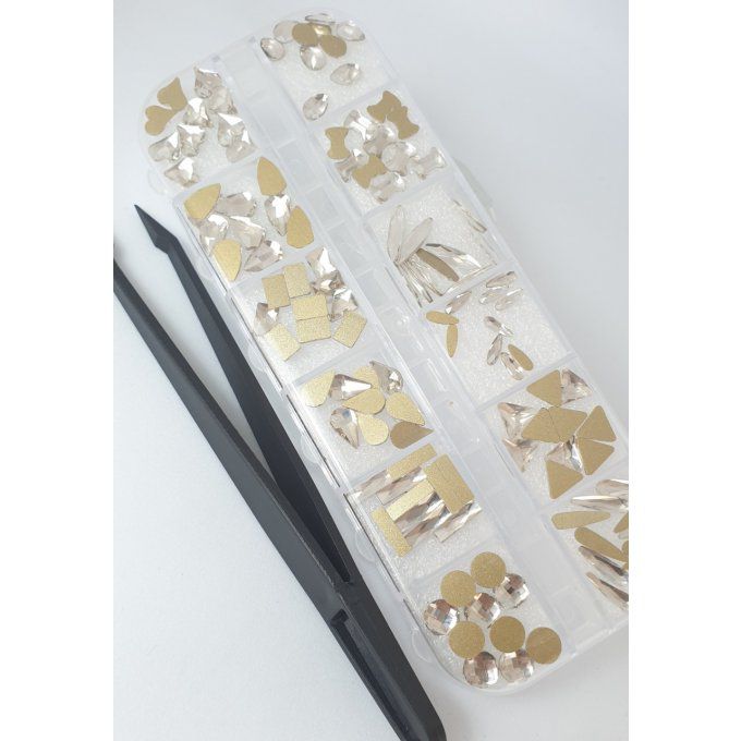 Strass crystal + pince