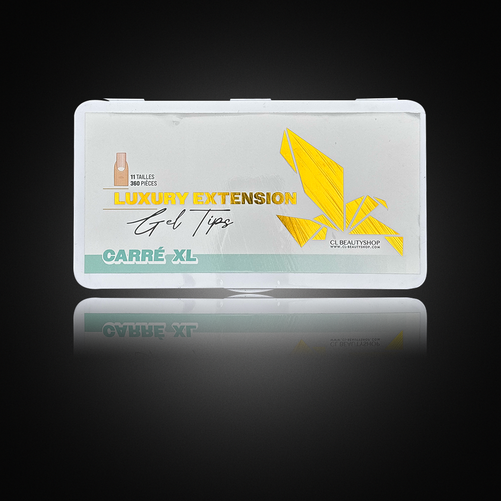 Boîte de 360 capsules forme CARRÉ XL en gel (11 tailles)