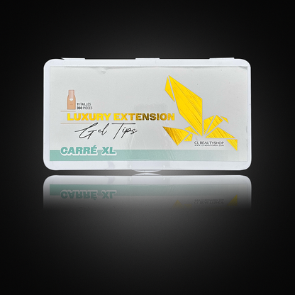 Boîte de 360 capsules forme CARRÉ XL en gel (11 tailles)