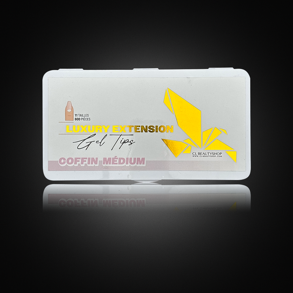 Boîte de 600 capsules en gel forme COFFIN MÉDIUM  (12 tailles)