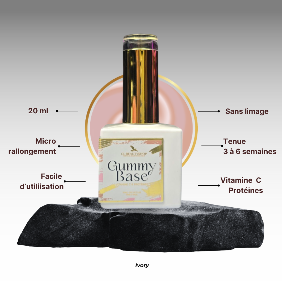 Gummy base "IVORY" 20ml