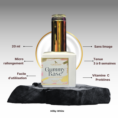 Gummy base "MILKY WHITE" 20ml